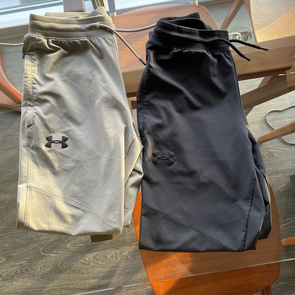 UnderArmour men’s fitted heatgear jogger bundle